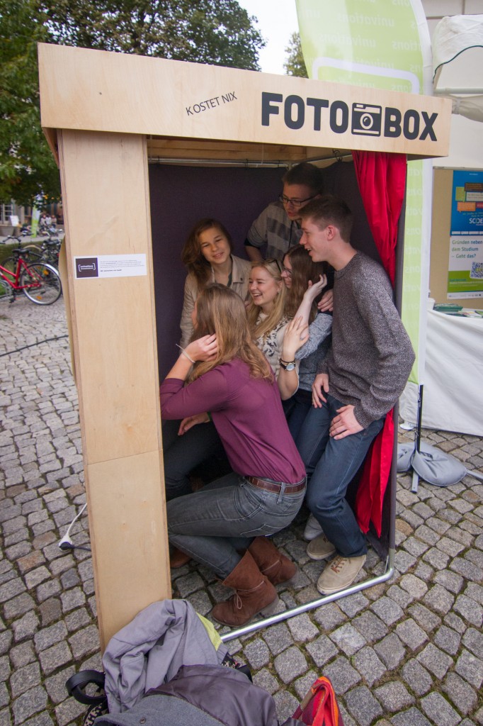 Fotobox beim Studieninformationstag