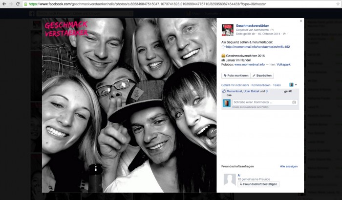 Fotobox-Facebook